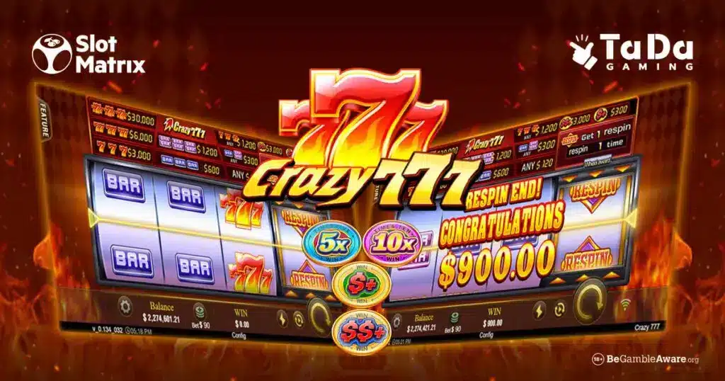 Crazy 777, a JILI classic slot game with 97.2% RTP